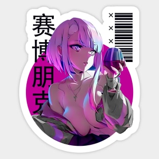 Lucy Cyberpunk Edgerunners Sticker